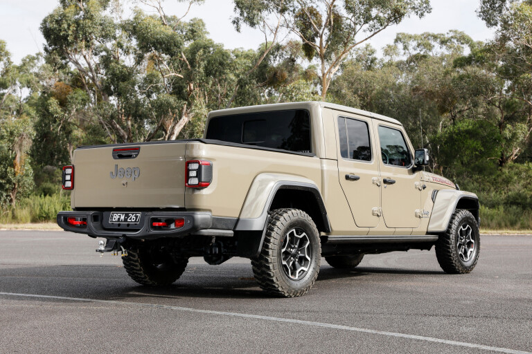 4 X 4 Australia Comparisons 2021 May 21 Jeep Gladiator Rear